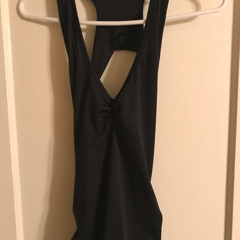 Sexy black fitted party dress